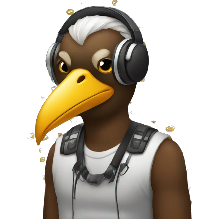 dj birds emoji