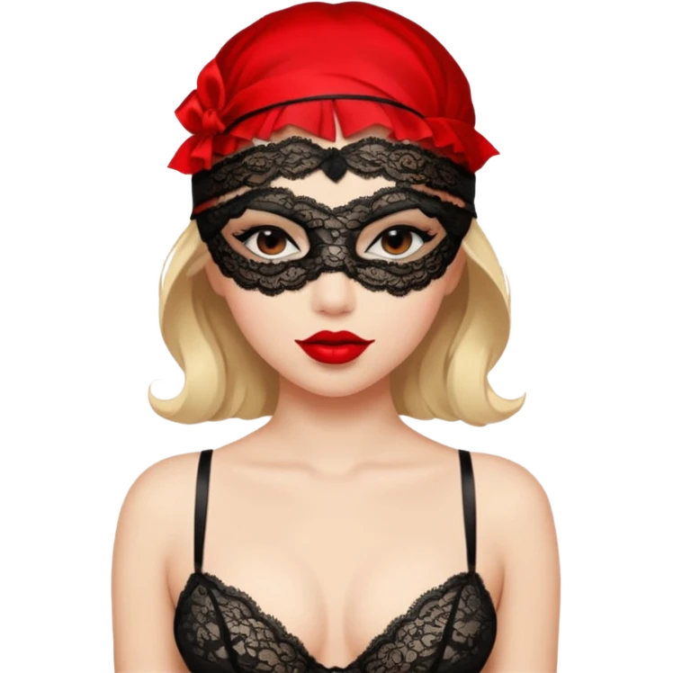 Spanking sexy lady blindfolded ass emoji