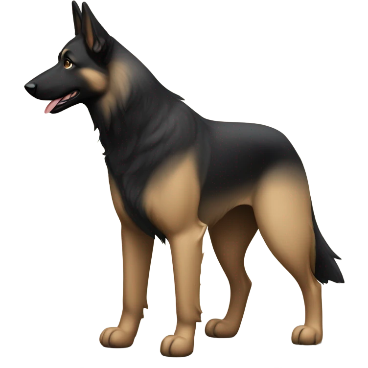 Belgian shepherd dog emoji