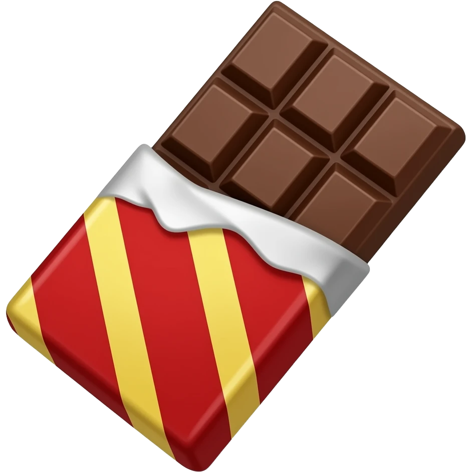 Chocolate bar emoji