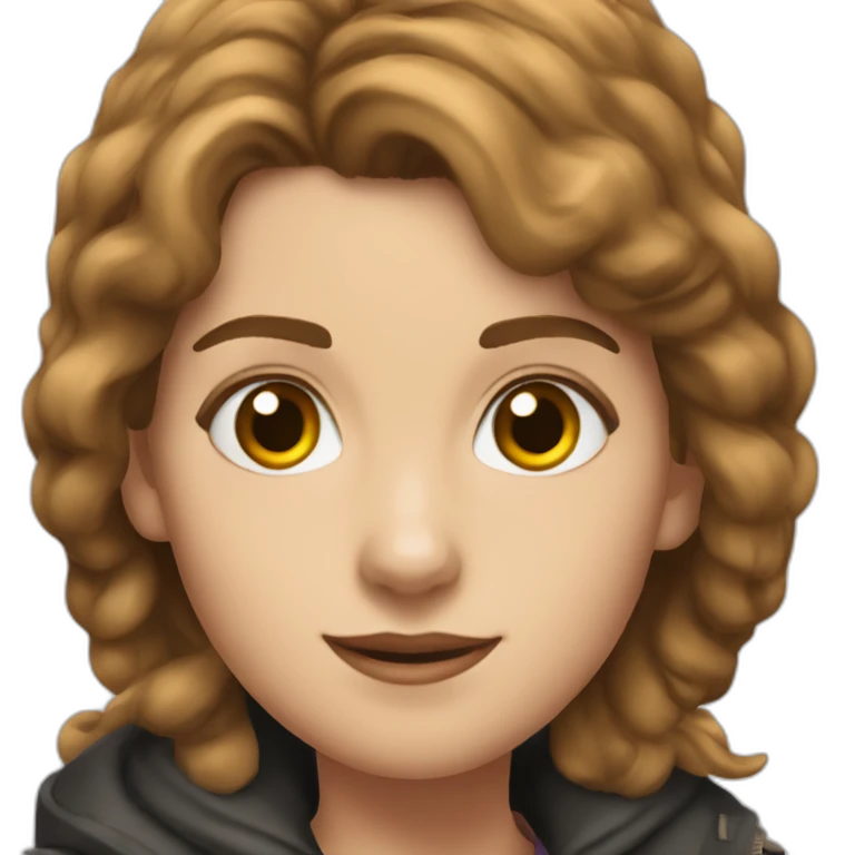 Hermione Granger in vespa emoji