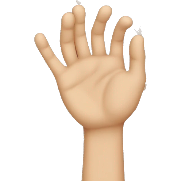 Hands throwing up Ls emoji