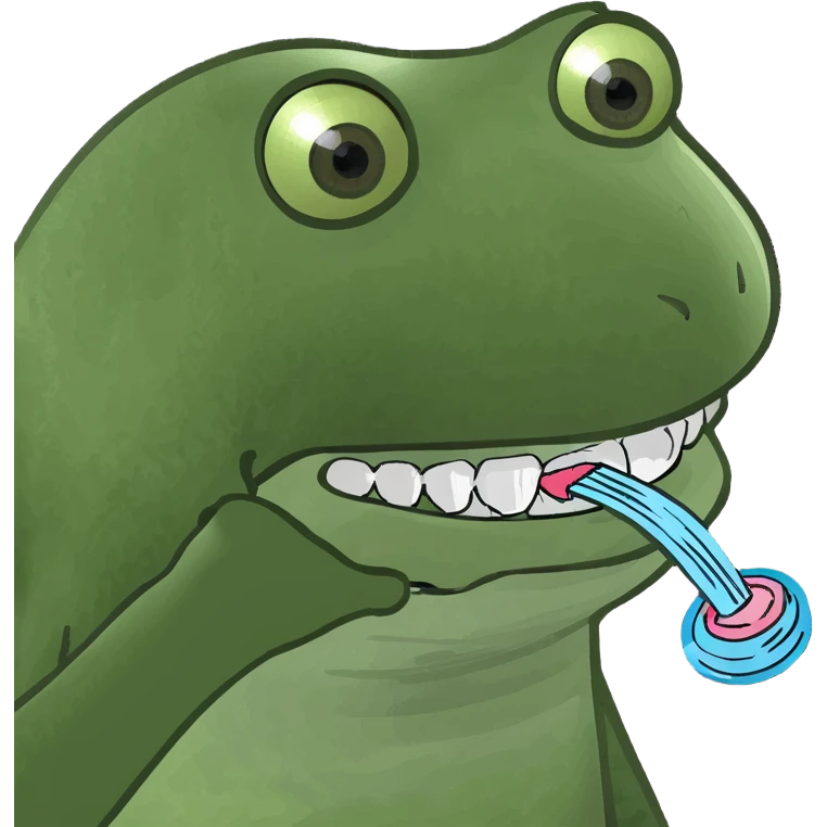  Roll of dental floss for teeth  emoji