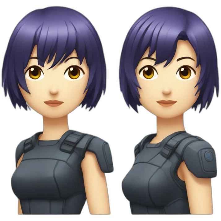 Motoko Kusanagi emoji