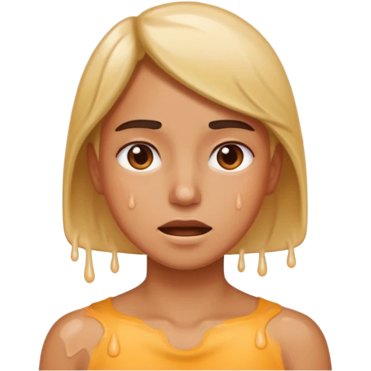 😮‍💨with sweat emoji