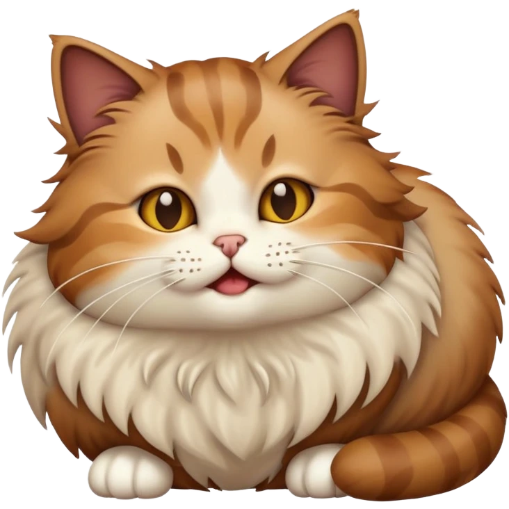 Cat farting emoji