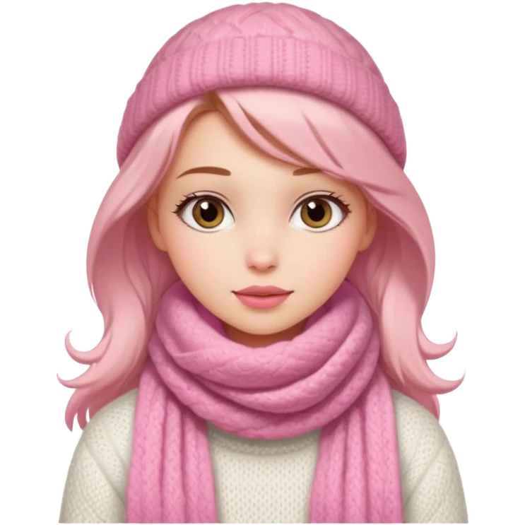 Clean girl/coquette invernali emoji