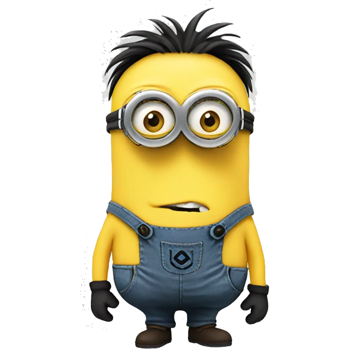Minion think emoji