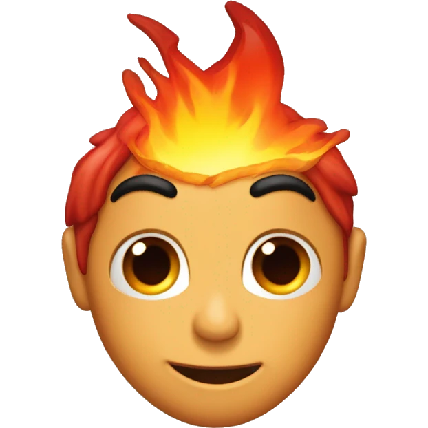 Corazón Roto rodeado de fuego emoji