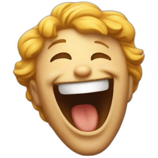 a laughing emoji emoji