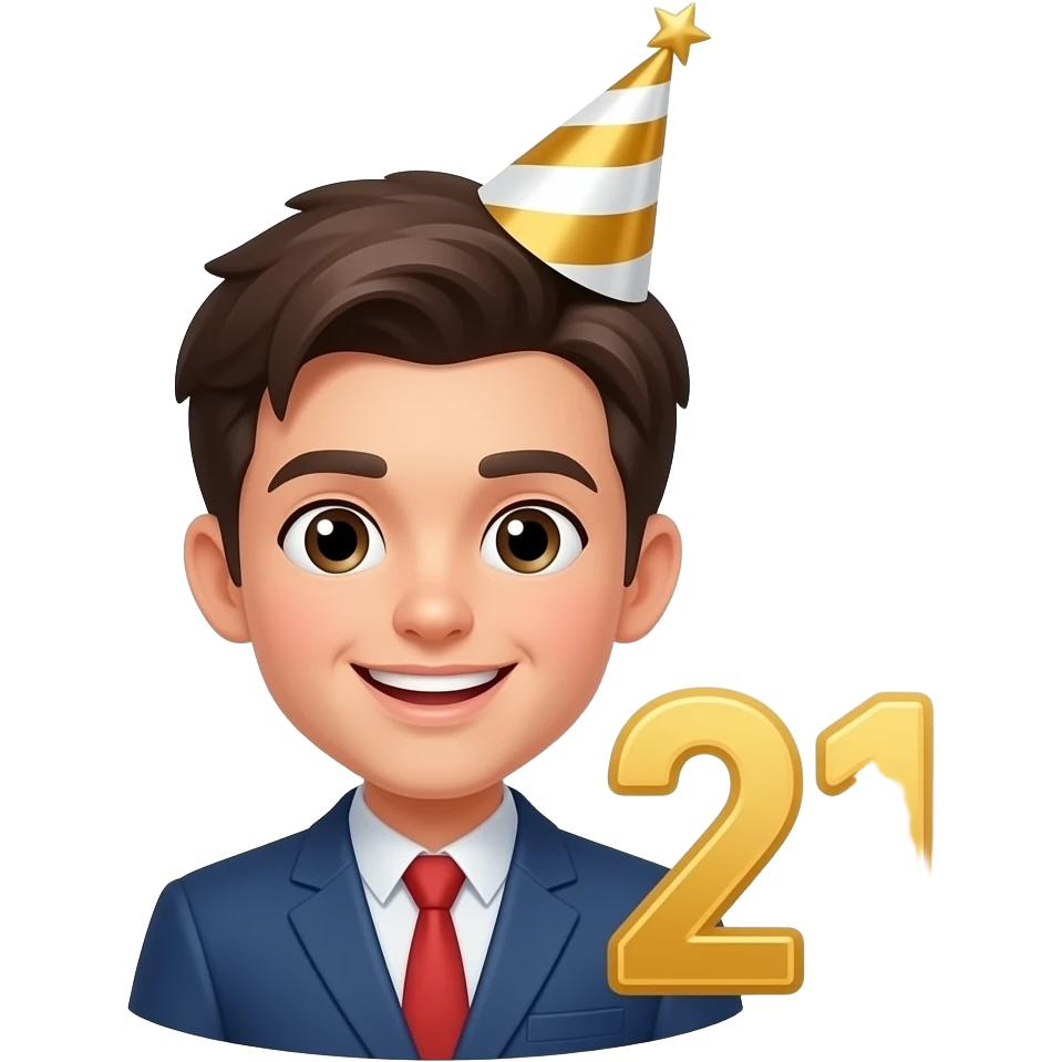 21ST BIRTHDAY emoji