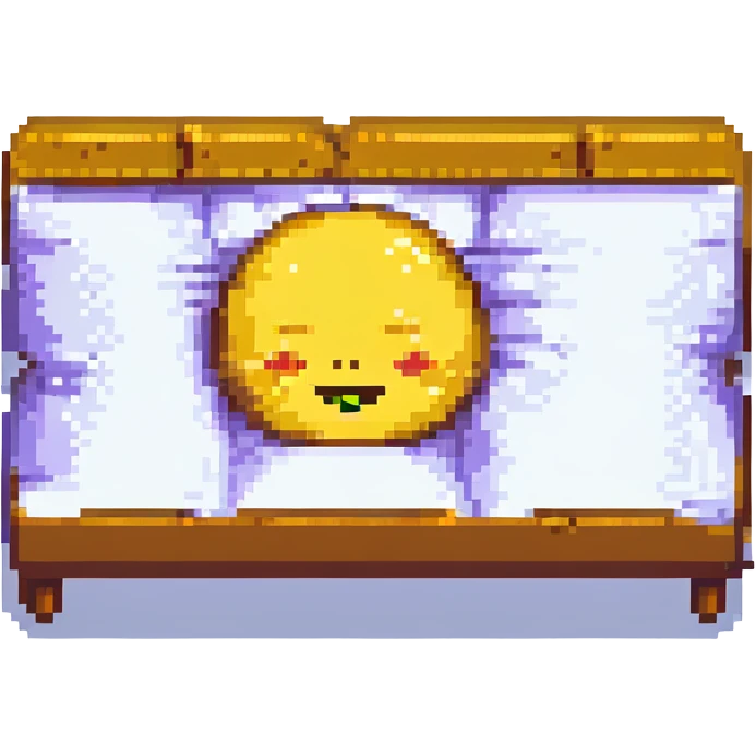 sleeping face pixel art emoji emoji