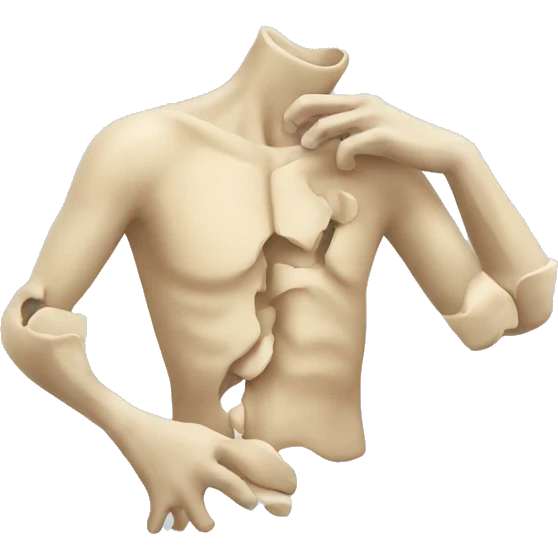 Shoulder fracture emoji