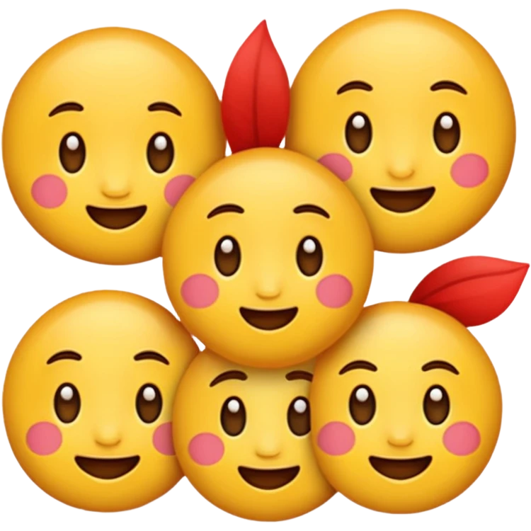tạo cho tôi emoji 3 cô gái emoji