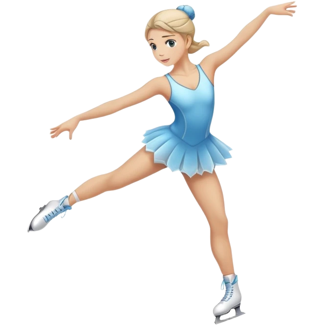 Ice skater emoji
