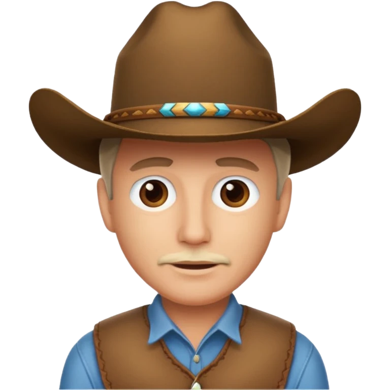 Ken Carson with a cowboy hat ￼￼ emoji