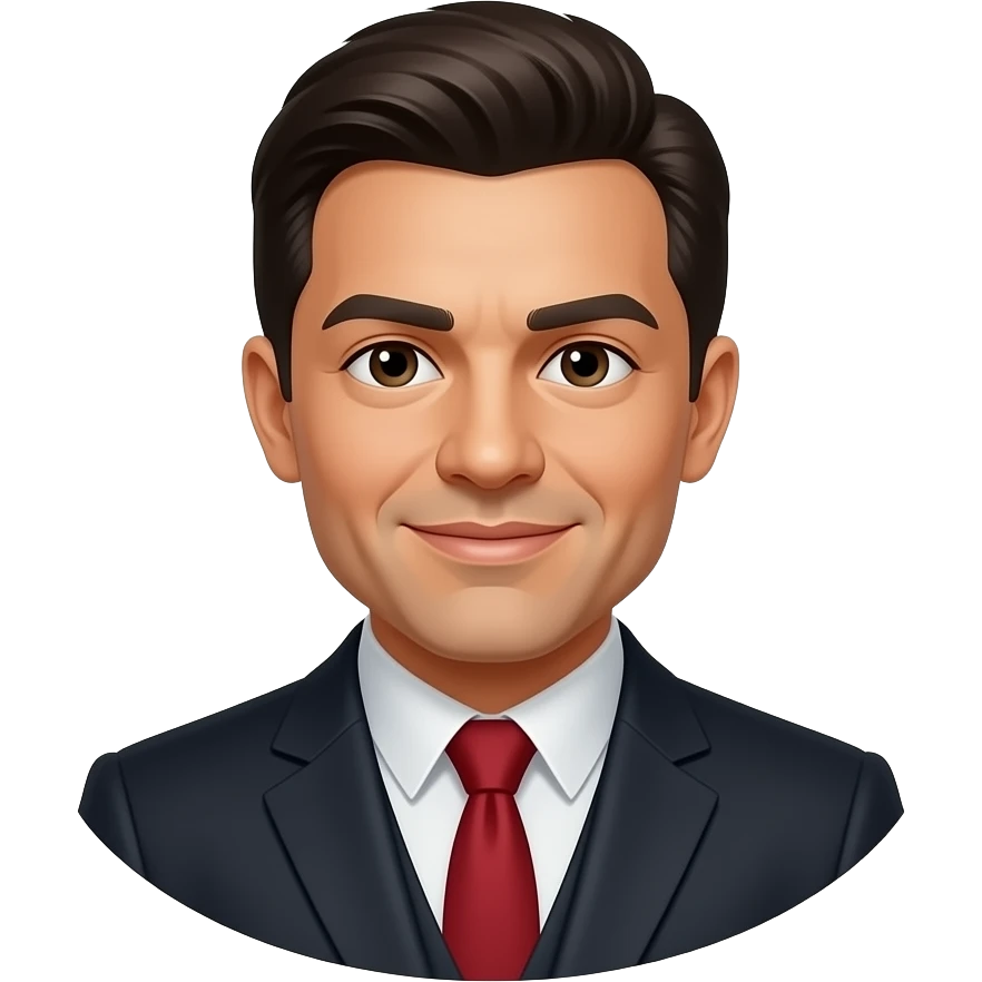 Un emoji del Caballero Kamus de Acurio y la frase Memento Mori emoji