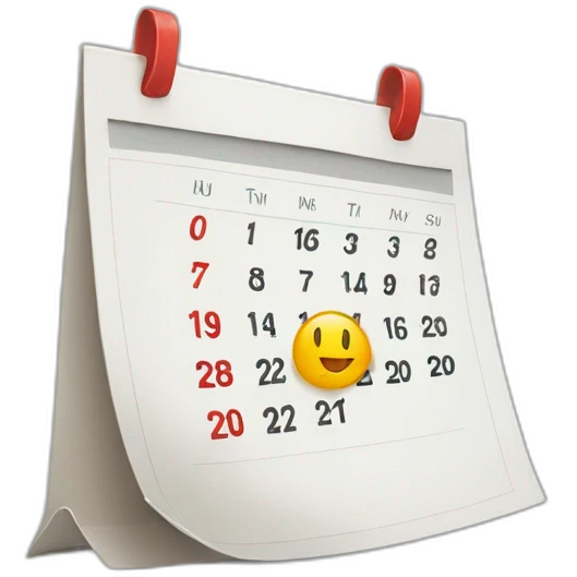 calendar emoji