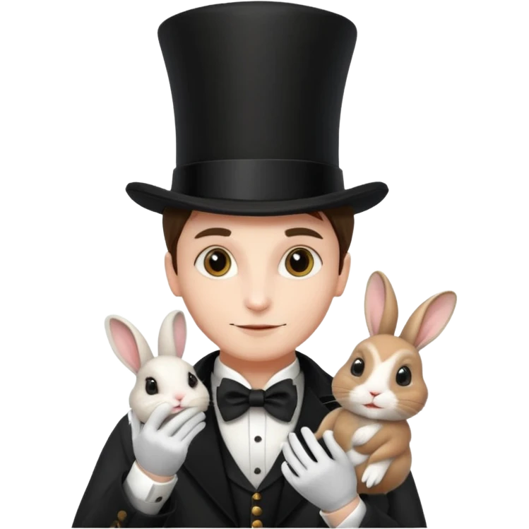 magician and pet emoji