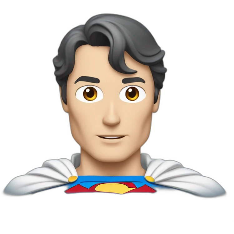 Christopher Reeve Actor Superman emoji