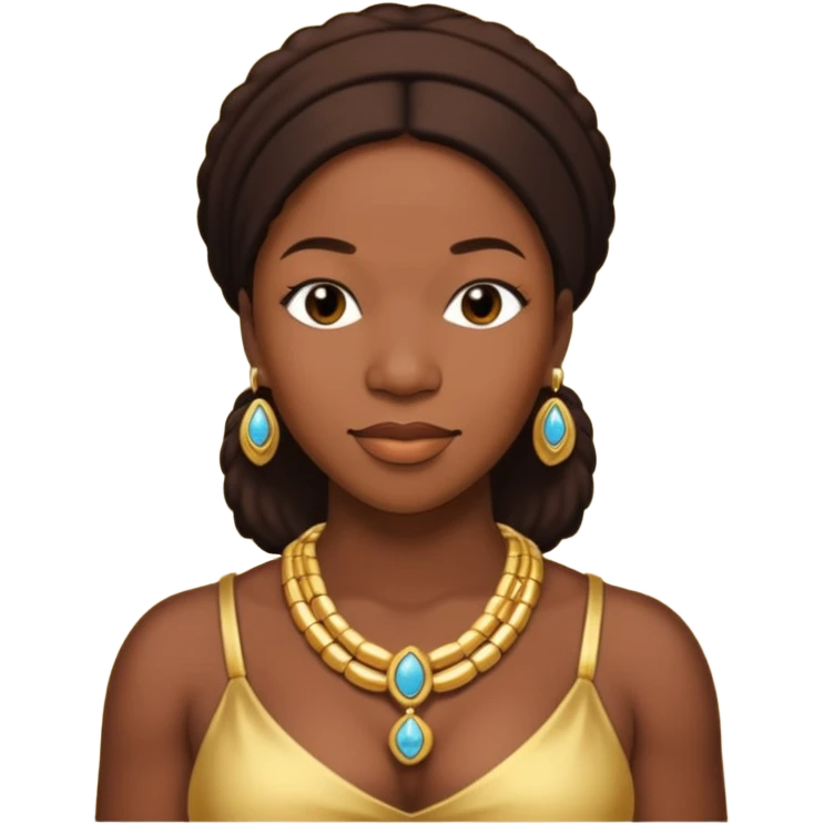 India Arie with dark brown hair emoji
