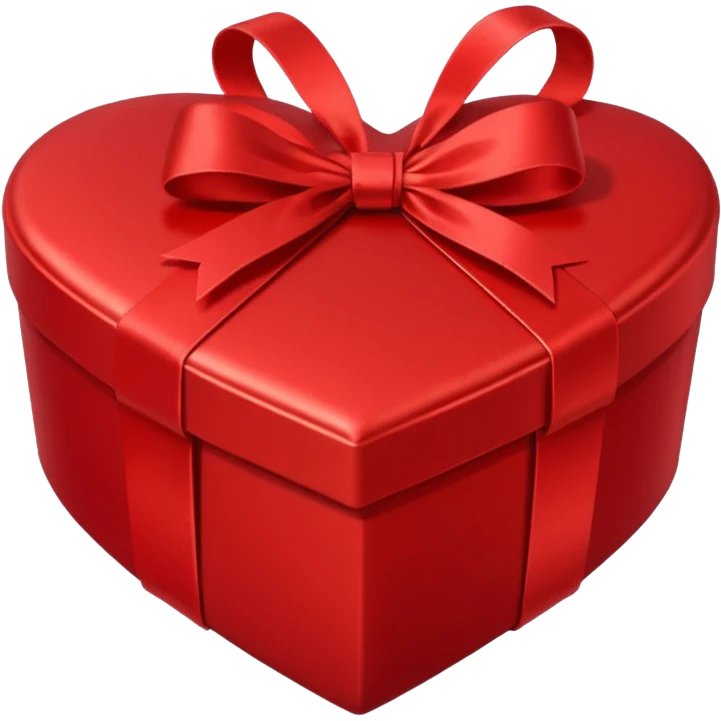 heart shaped box present emoji