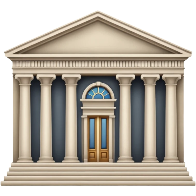 classical building. emoji