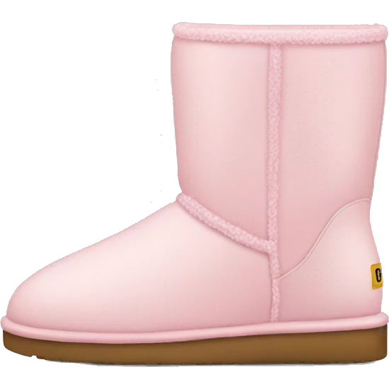 light pink uggs emoji