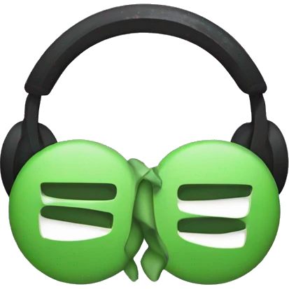 Spotify logo music emoji