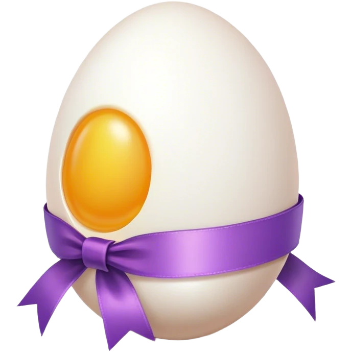 Egg with a present  emoji