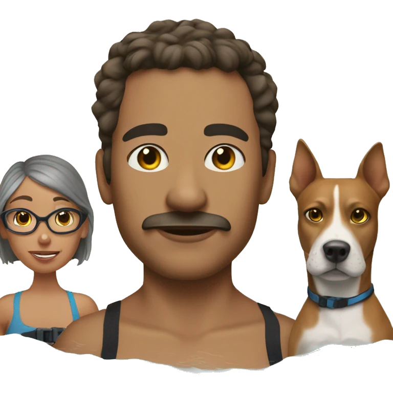 nilse, 43, swim, husband, two kids, dog emoji