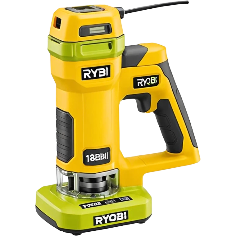ONE+ 18V Cordless Compact Fixed Base Router RYOBI with gray with battery  emoji