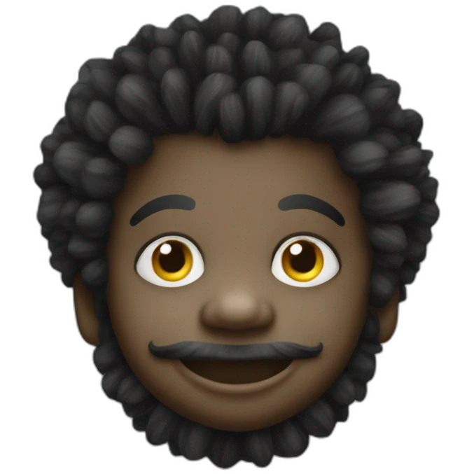 golliwog stripes emoji