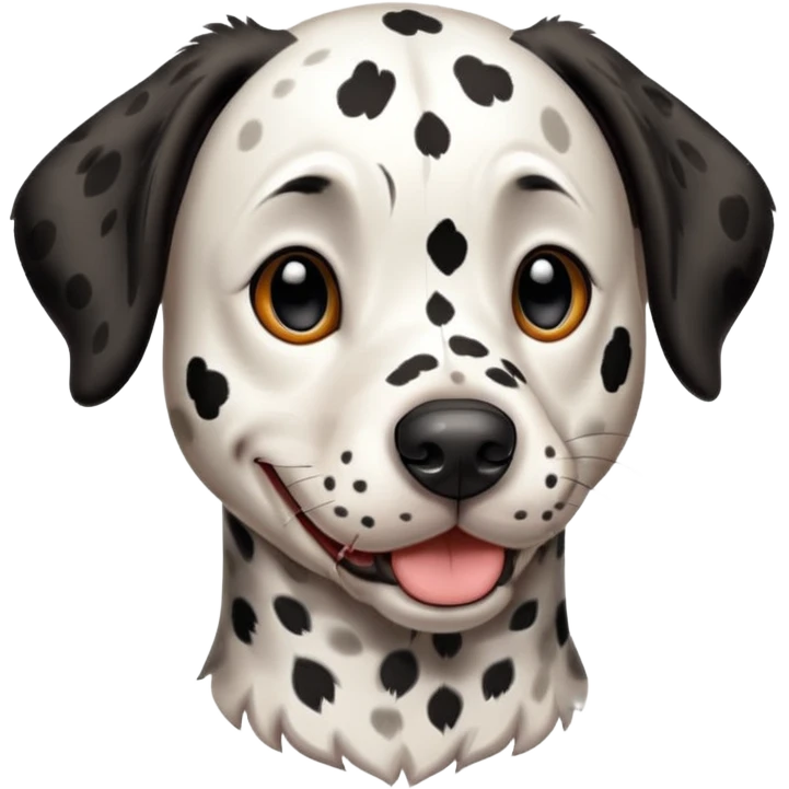 Liverspotted Dalmatian  emoji