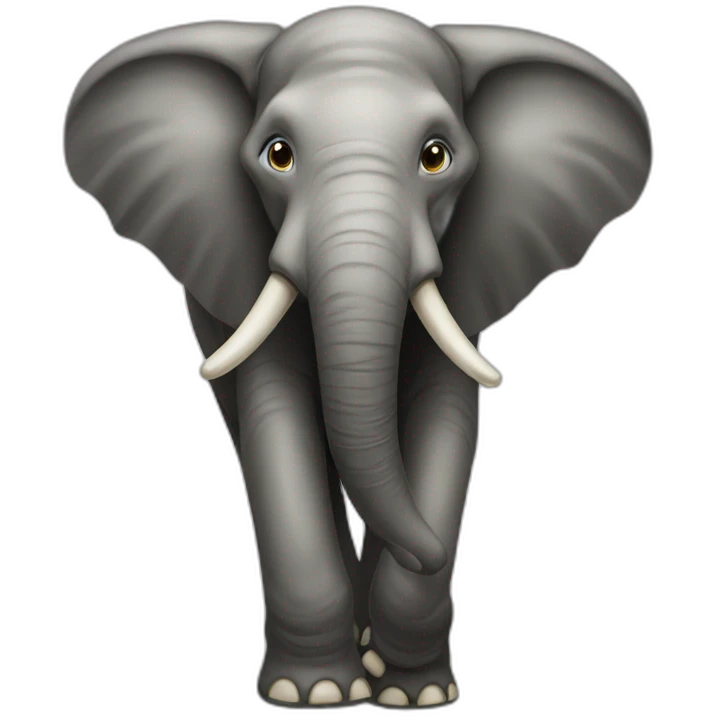 Elefante e emoji