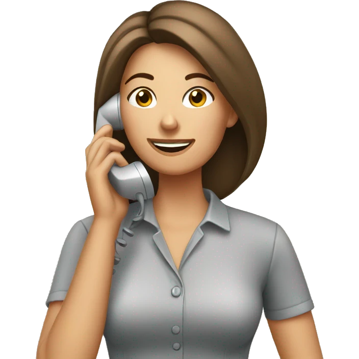 woman talking on the phone emoji