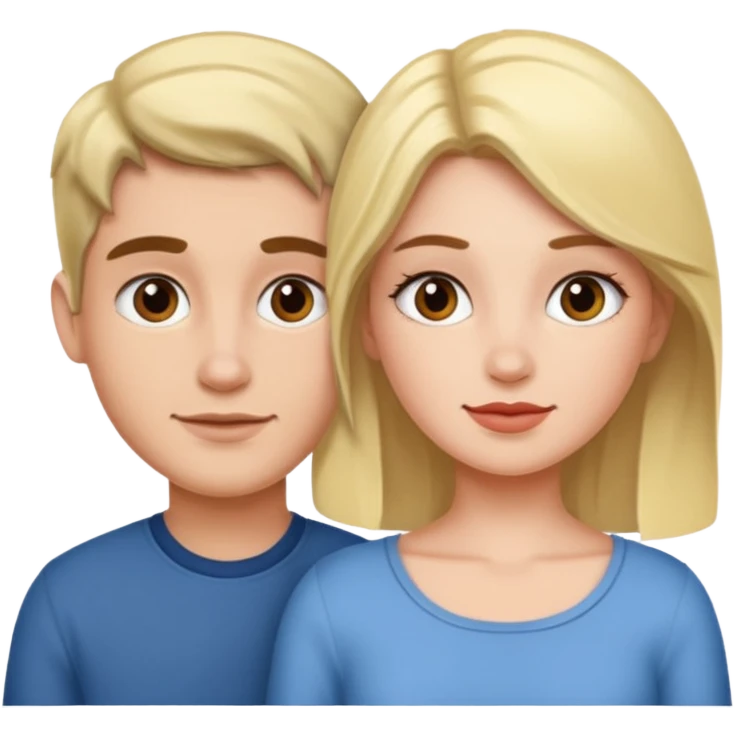 Holly and max of stranger things  emoji