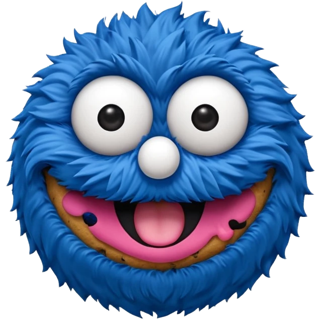 cookie monster emoji