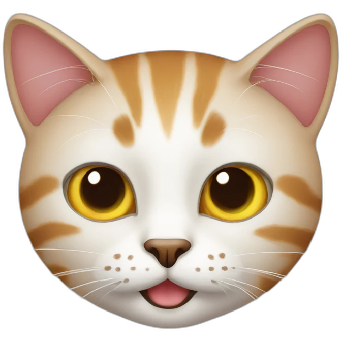 Funny cat emoji