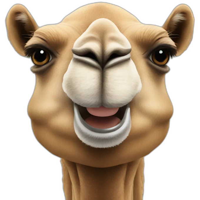 camel smile emoji