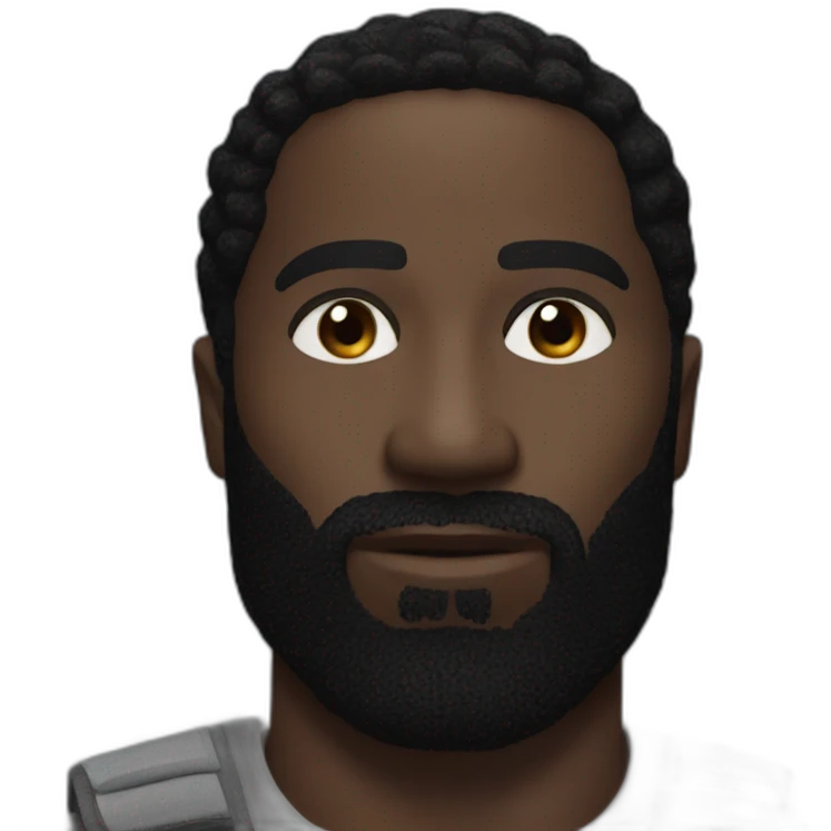 John David Washington actor realistic emoji