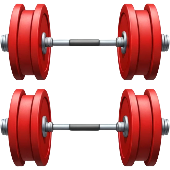 single barbell emoji