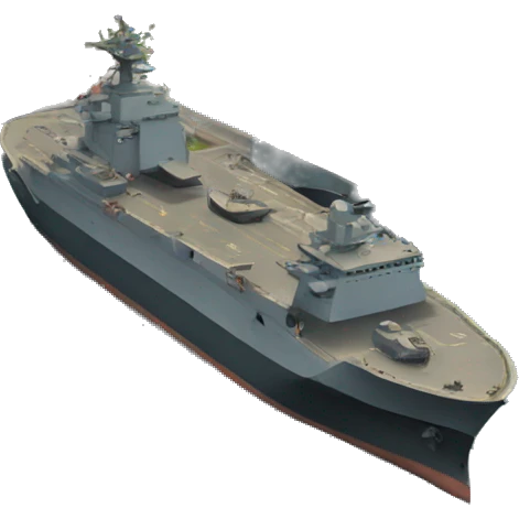A military port emoji