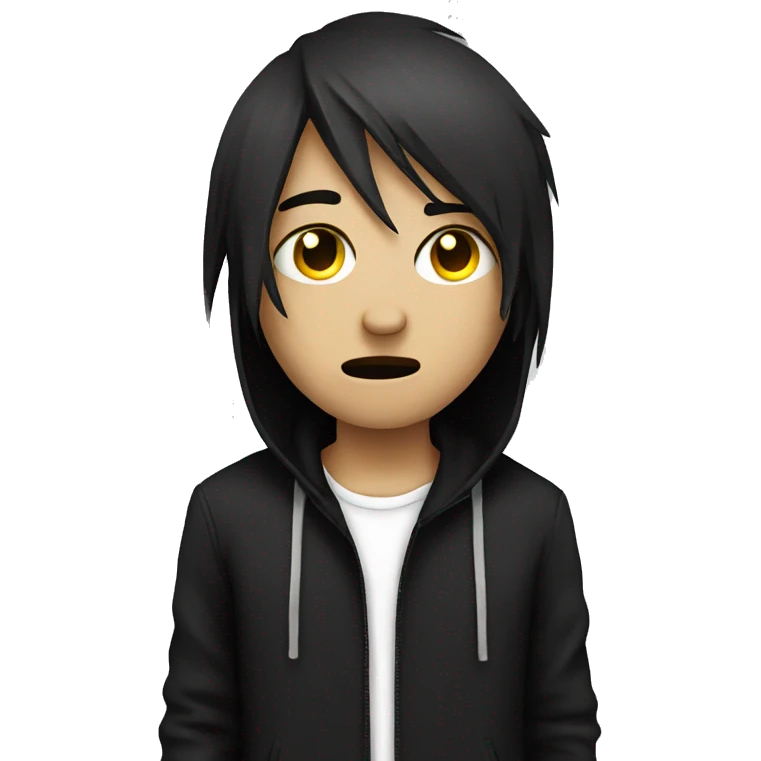 sick emo emoji