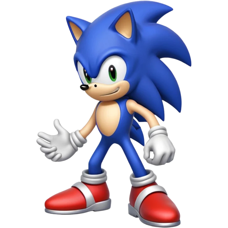 Kirpi sonic ve kirpi shadow emoji