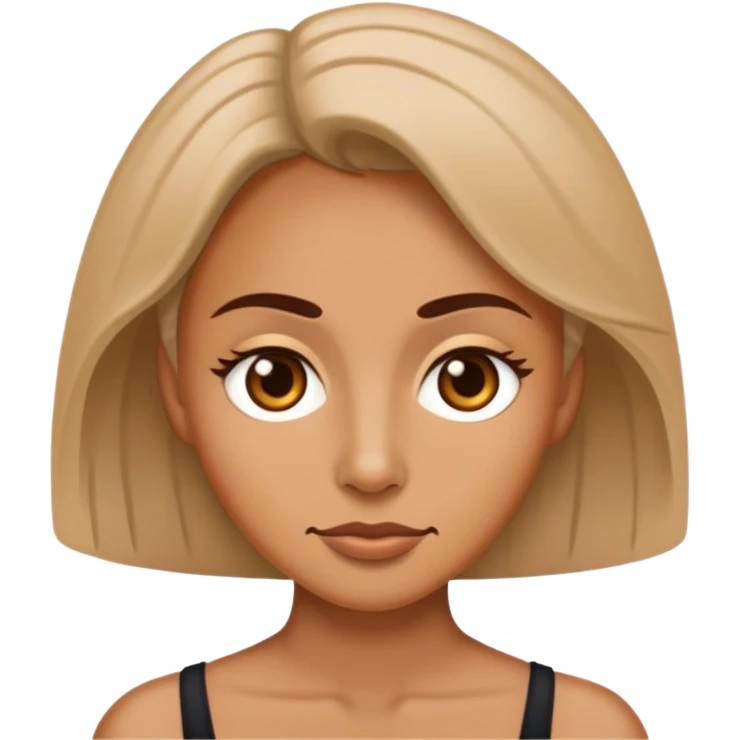 Mujer con cara de “es obvio” emoji