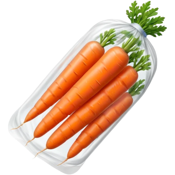 packaged baby carrots emoji