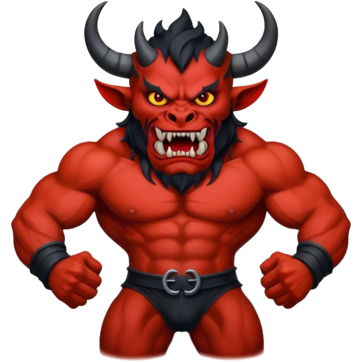 dark oni emoji