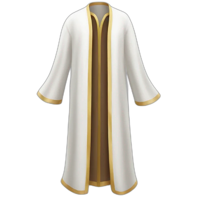 Robe blanche emoji