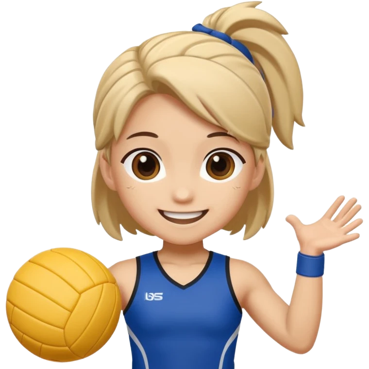 volleyball player chibi emoji
